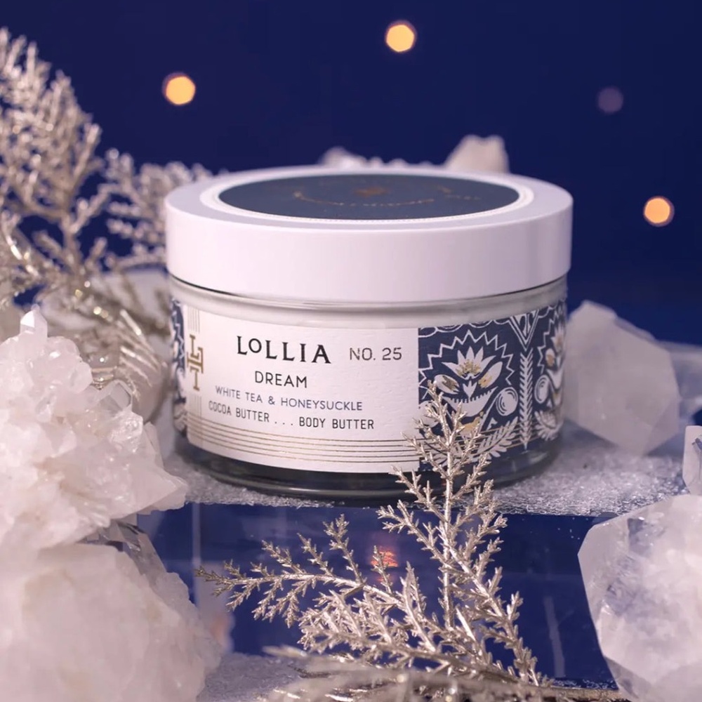 MARGOT ELENA LOLLIA Dream White Tea & Honeysuckle Cocoa Butter Body Butter